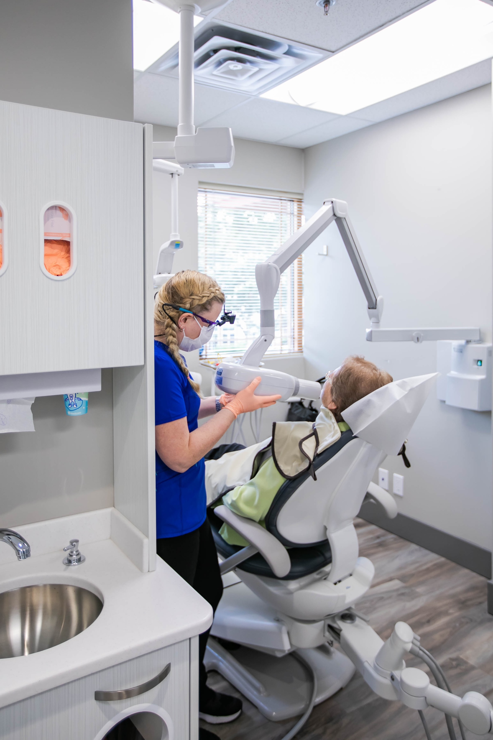 Dental exam in Surrey Dental Centre